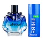 Set We Are Tribe de Benetton edt 90 ml para Caballero