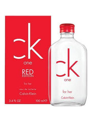 CK One Red Edition for Her de Calvin Klein edt 100 ml para Mujer